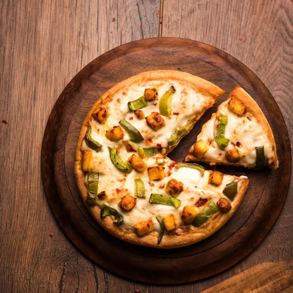 Sauted Paneer Pizza